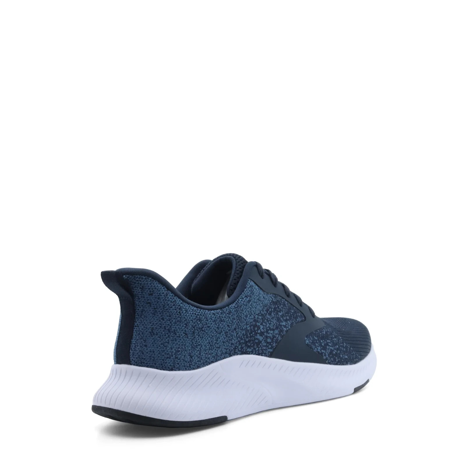 Athletic Works Men’s size 8.5 Running Memory Foam Sneakers Navy/ White