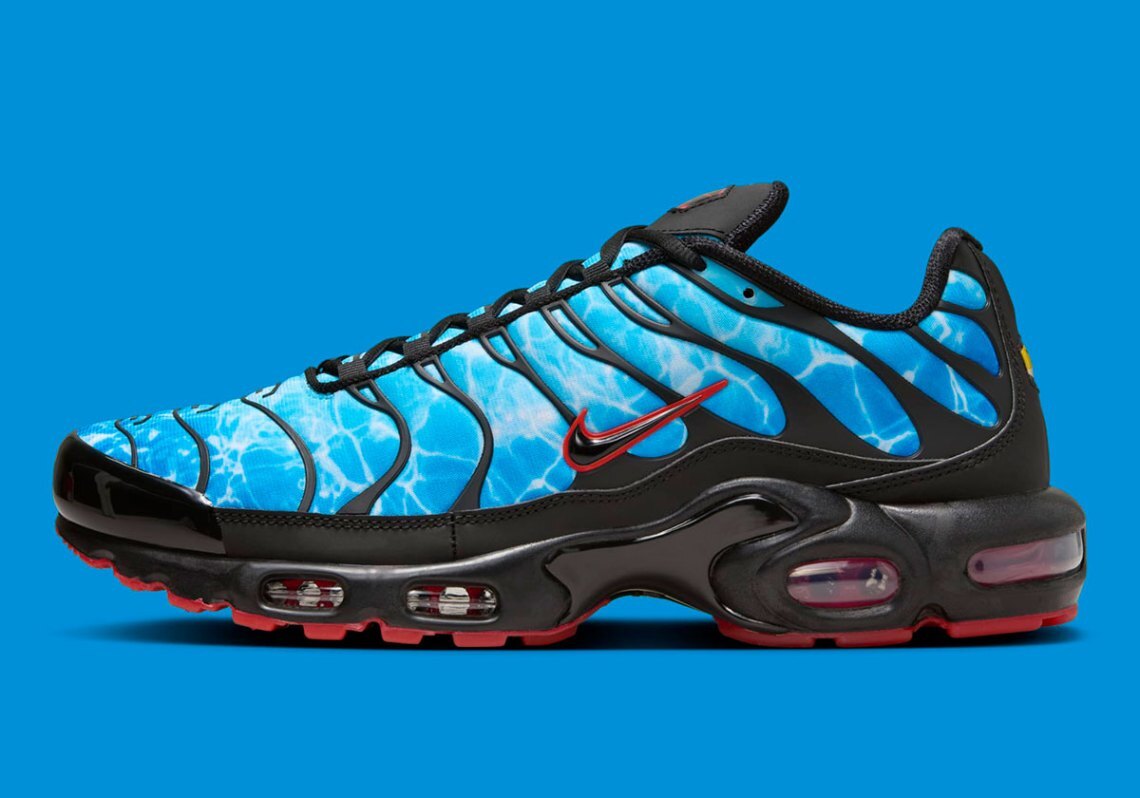 Nike Air Max Plus TN Tuned Shark Attack Baltic Blue Black HQ3824-001 sz 9 Men’s