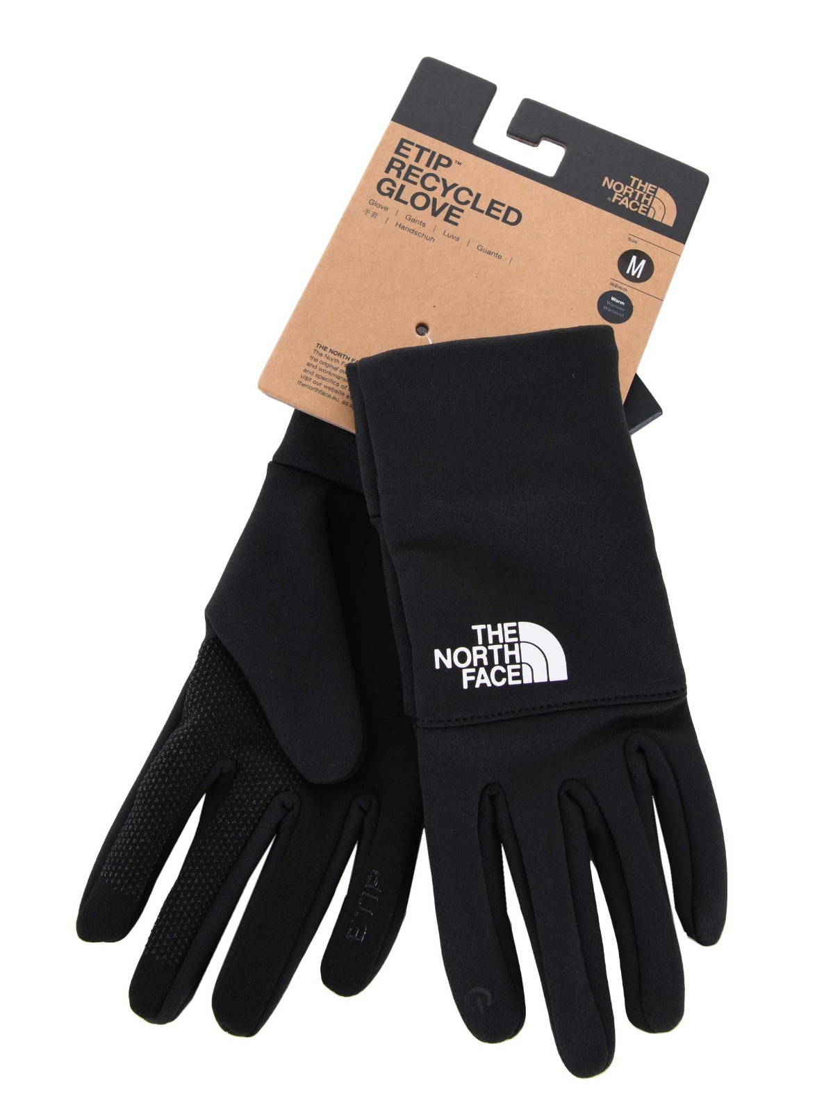 THE NORTH FACE Unisex Etip Touchscreen Recycled Black Gloves TNF – Medium NWT