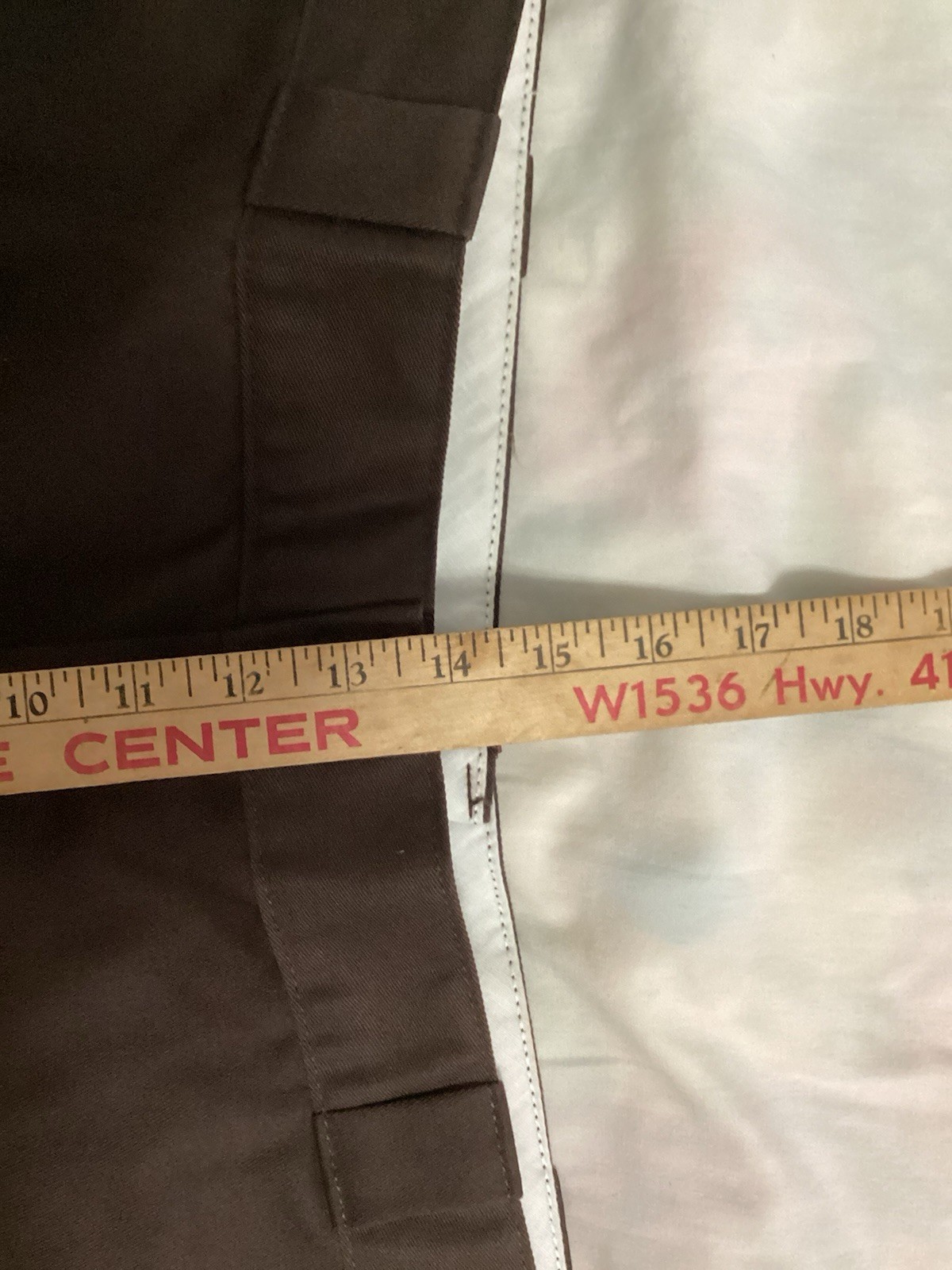 Vintage Dickies Brown – NOS with tags 44×31 YKK Zipper Workwear Made in USA