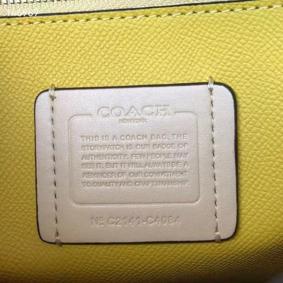 Coach C4084 IMF2L MOLLIE TOTE 25 2Way White Shoulder Bag New Outlet