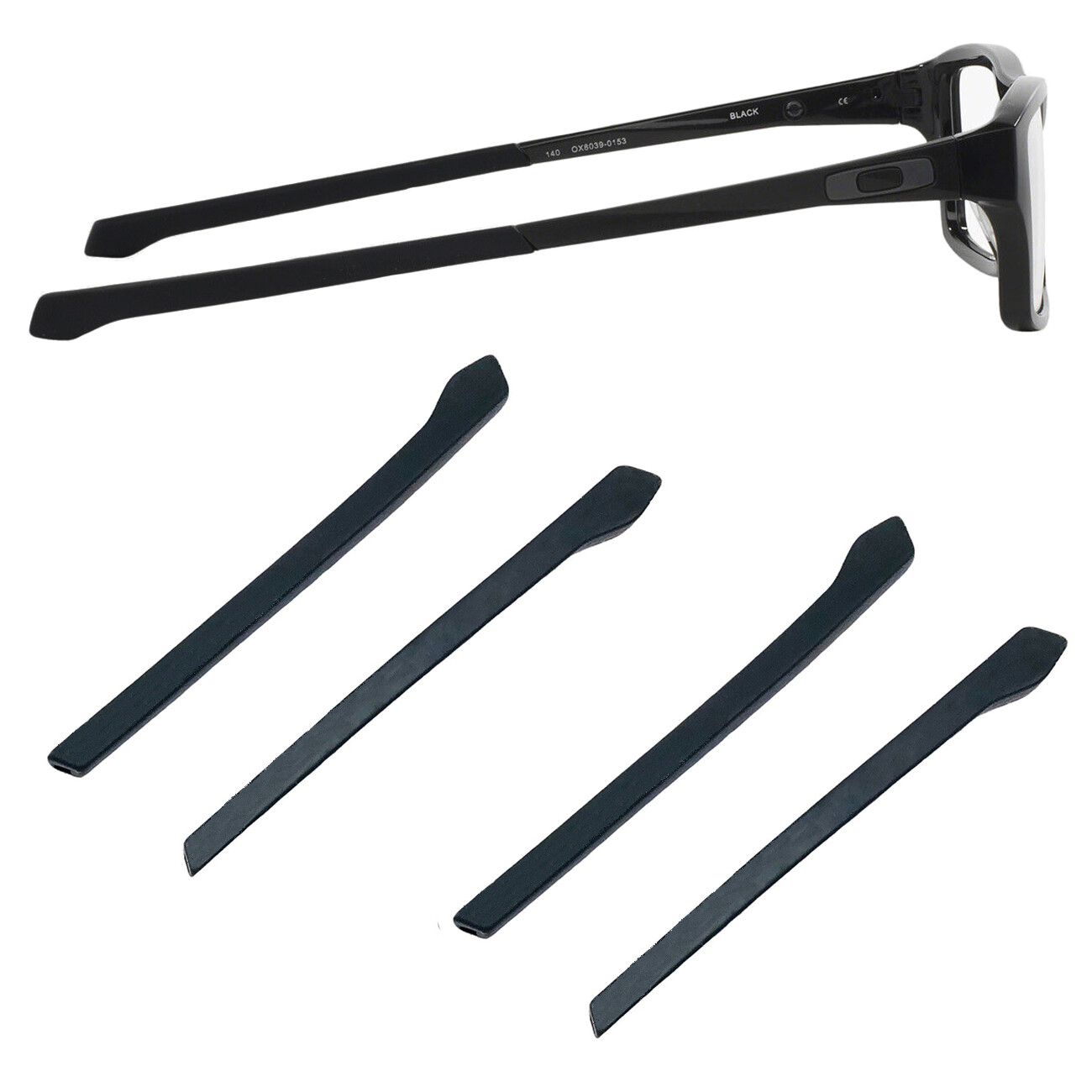 Replacement EarSocks Temple Sleeve for Oakley Chamfer OX8039 Glasses Eyeglasses