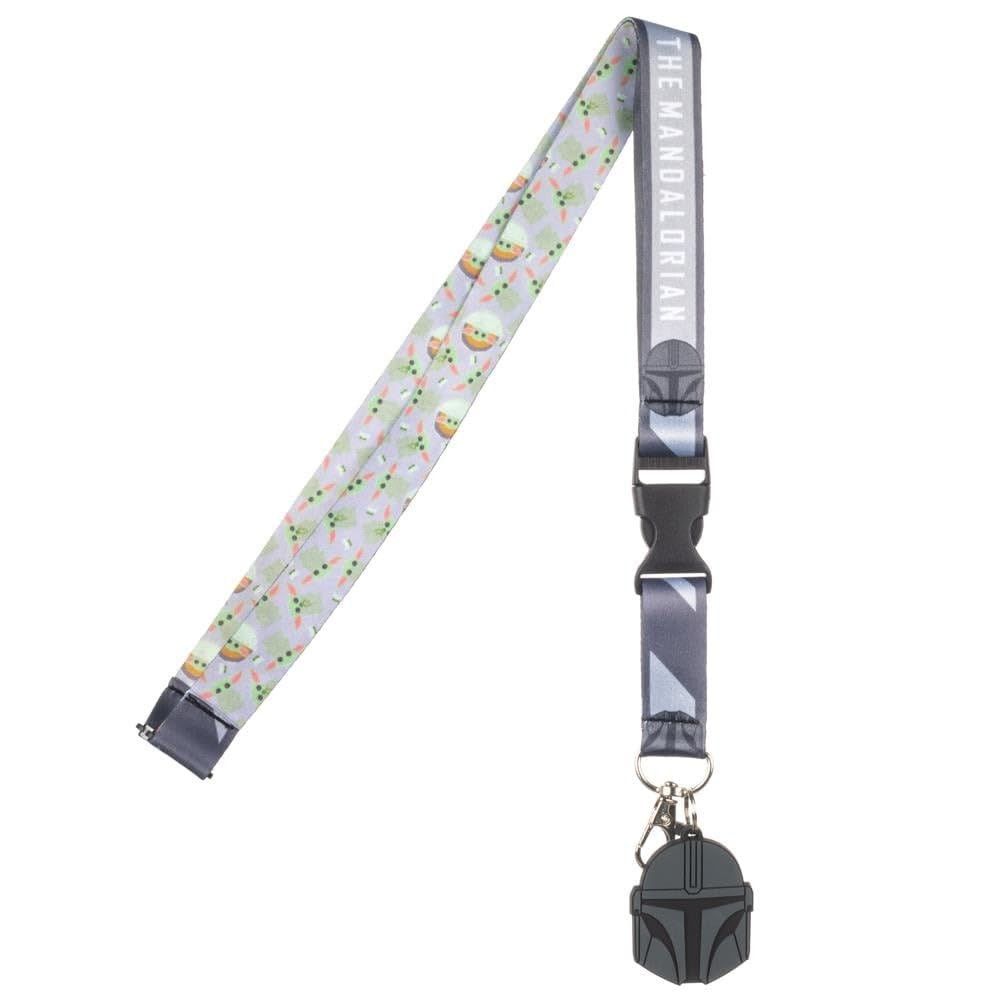Star Wars The Mandalorian Baby Yoda Lanyard & Charm