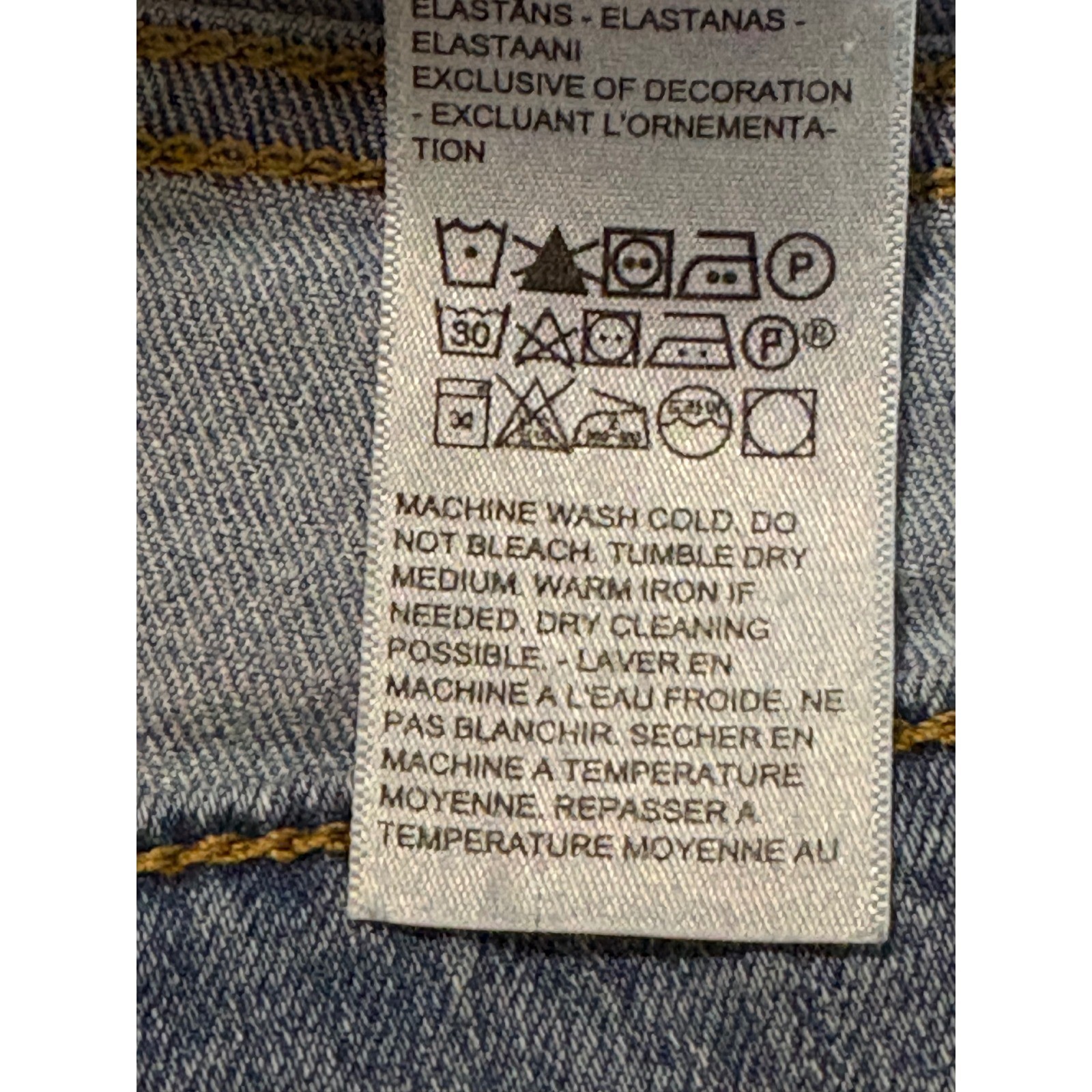 Levis 314 Shaping Straight Jeans Womens 33×32 Light Wash Denim 19631-0297