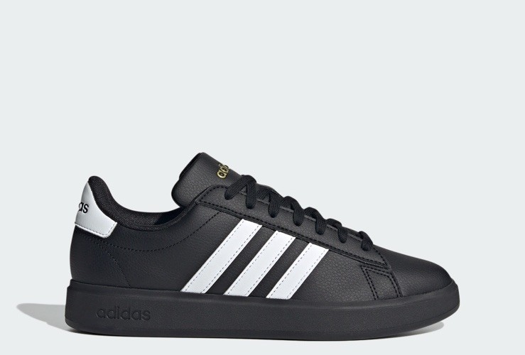 New Adidas Grand Court 2.0 Black White Sneakers Tennis Shoes Men’s Size 10