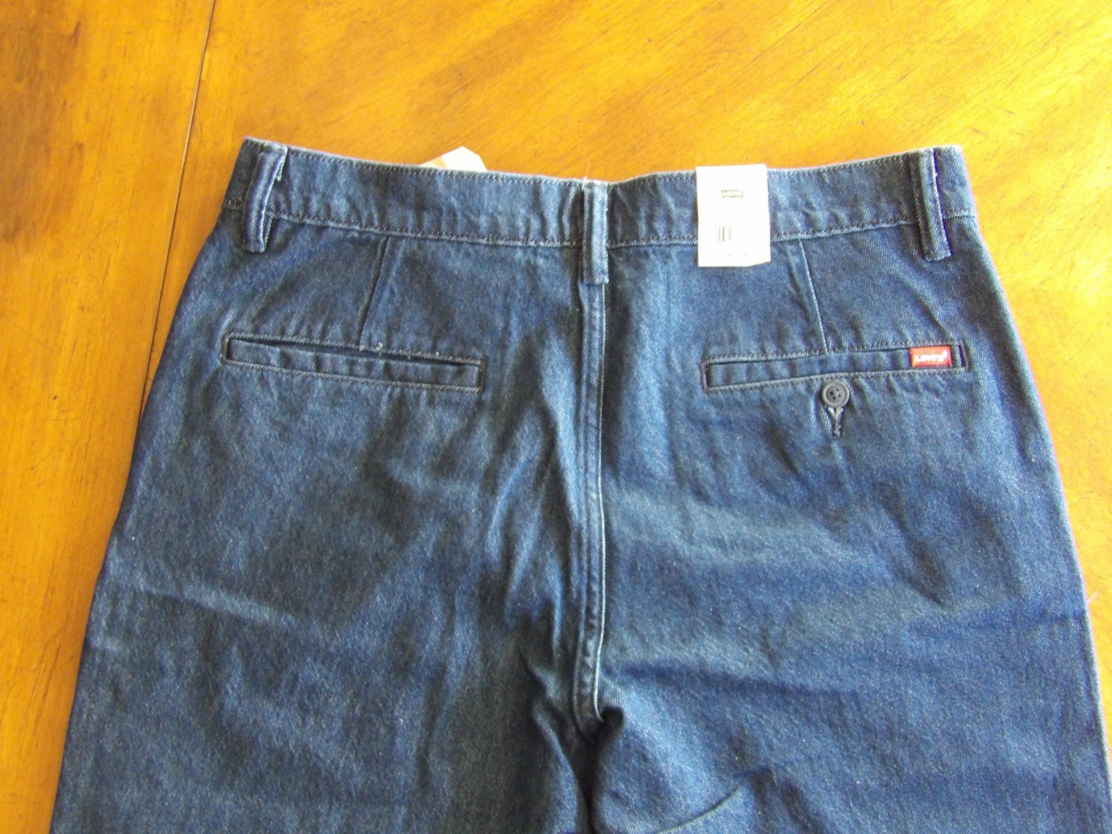 Levi’s XX Chino Relaxed Straight Leg Fit Men’s 100% Cotton Dark Blue Denim Jeans