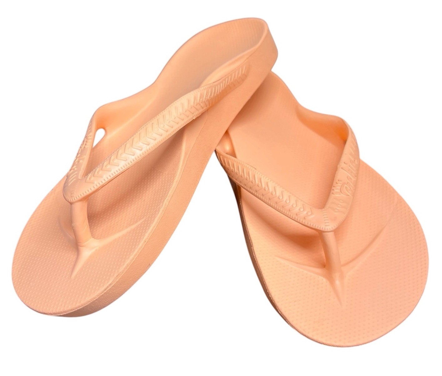 Archies Arch Support Flip Flops Sandals Peach Orange Size Men’s 8 Women’s 9