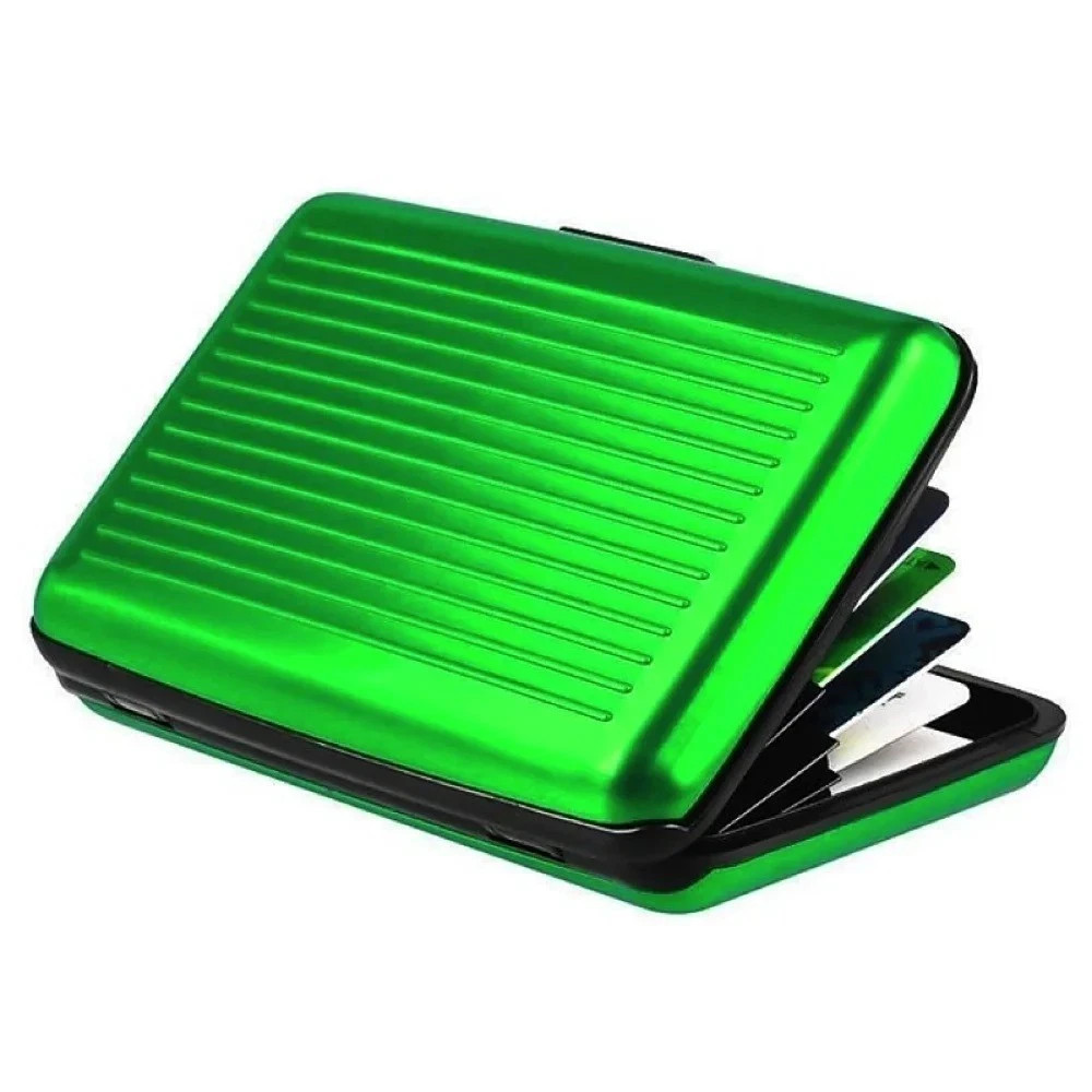Aluminum RFID Blocking Credit Card Holder for Men & Women Stylish Travel Wallet