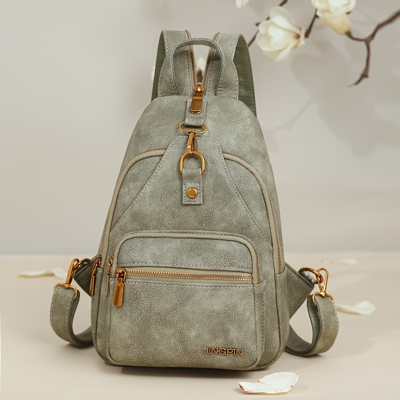 Multifunctional fashionable backpack, double-shoulder bag, daily backpack