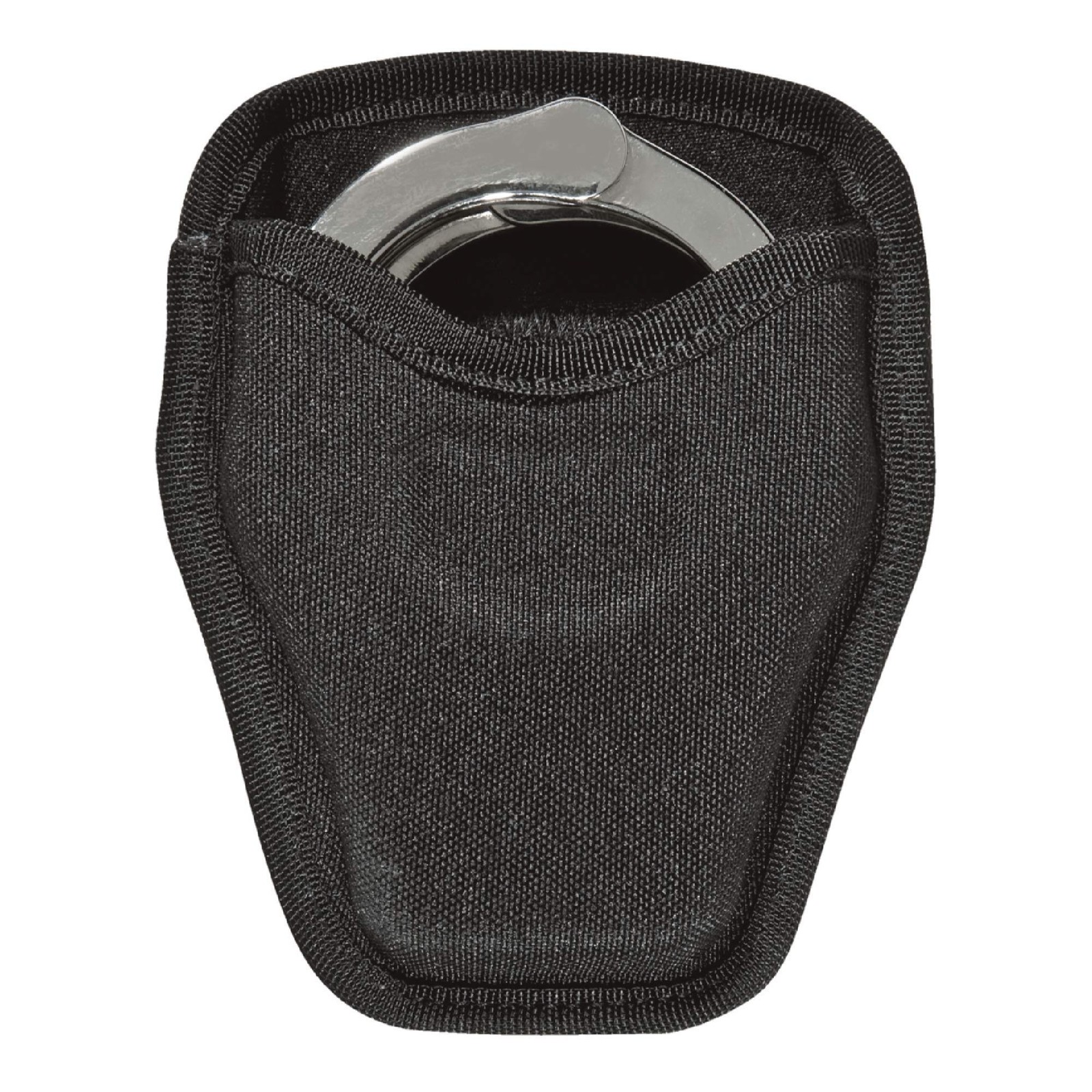 Bianchi Accumold 8034 Open Top Cuff Case, Fits Standard Handcuffs Black
