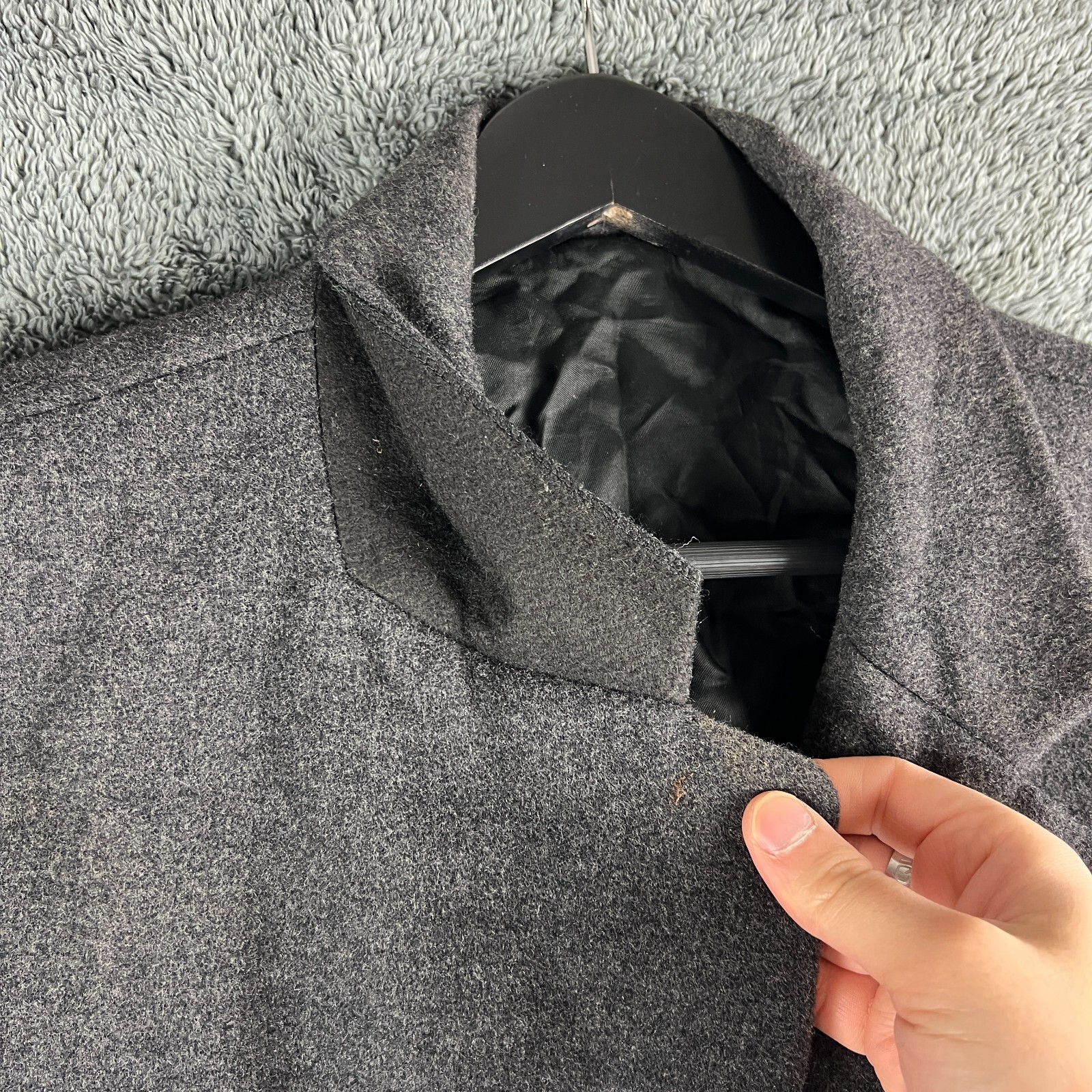 Vintage Margaret Howell Grey Jacket Wool Grey Mens 42″ 107cm Made In England
