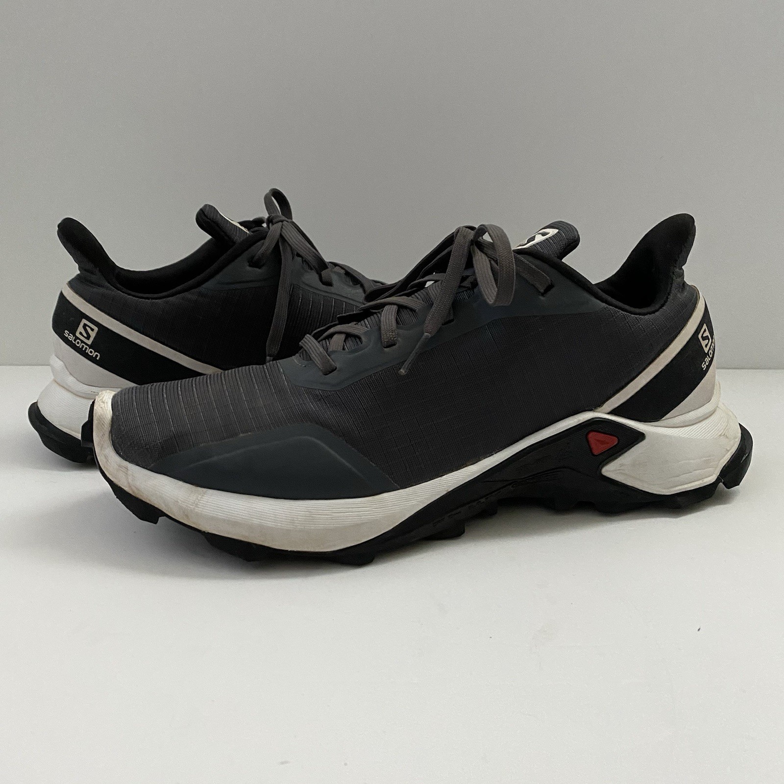 Salomon Alphacross Men’s US 8.5 EU 40 2/3 Grey Hiking Trail Running alpha cross