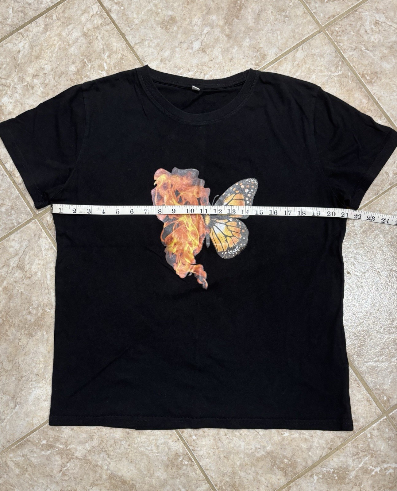 Columbia Plaid Button Up Shirt And Butterfly Tee 100% Cotton Women’s Size XL