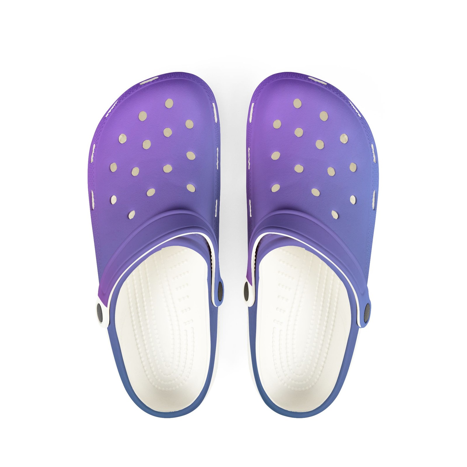 Purple Gradient Clog Shoes | EVA Foam Rubber Clogs