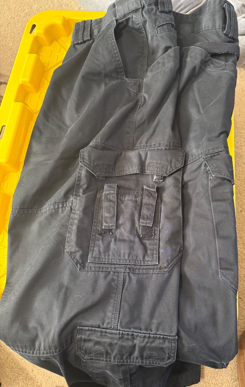 5.11 Tactical Taclite Pro EMS Pants Mens Sz 44×30 Blue Cargo Regular Ripstop