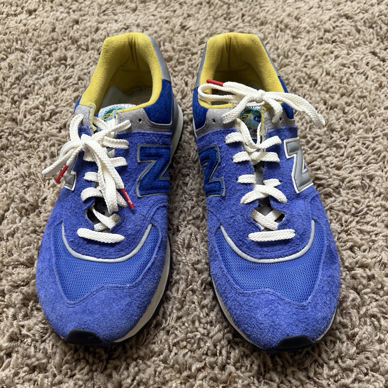 New Balance x Bodega 574 Legacy “Departure” Blue Suede Low Top Lace Up