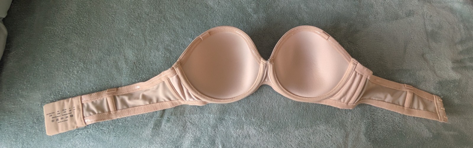Strapless Underwired Molded Bra Set