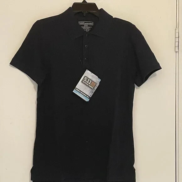 5.11 Tactical Professional Polo Short Sleeve Shirt #61166 Navy Size Small