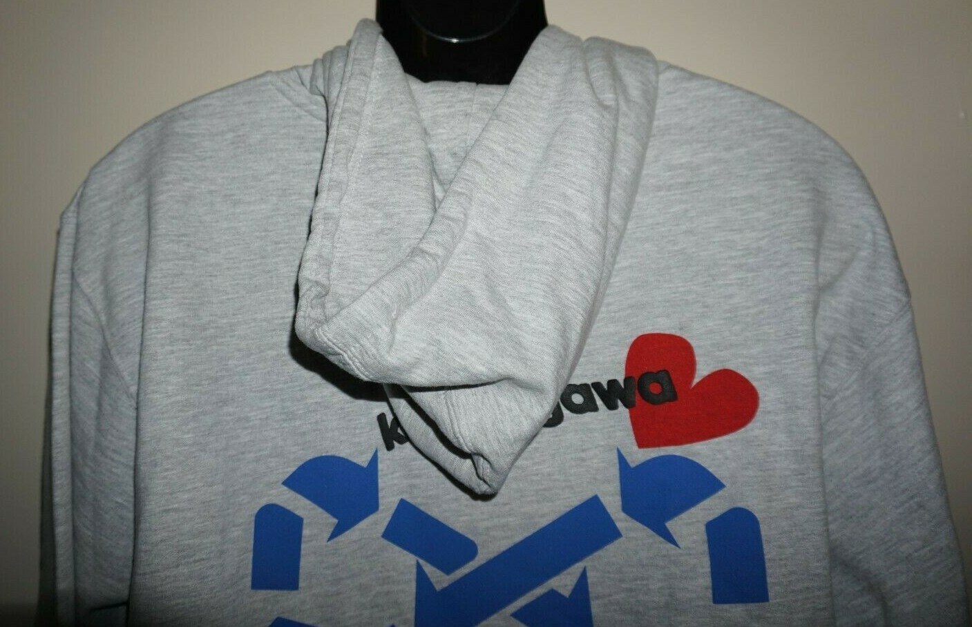 Karmagawa Save Australia Gray Hoodie Unisex Pullover Streetwear Sweatshirt Sz L