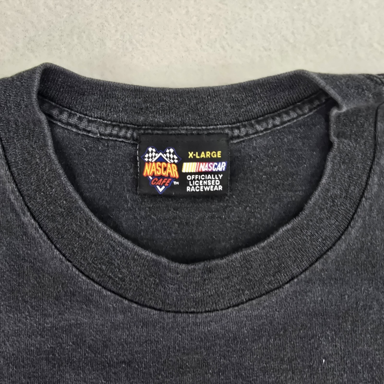 Vintage Nascar Cafe Myrtle Beach Speedway 90s Racewear Unisex XL Shirt Tee Faded