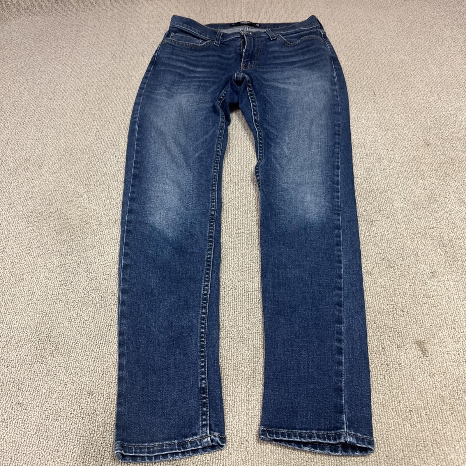 Hollister Jeans Taper Blue Pockets Men’s Size 29×32