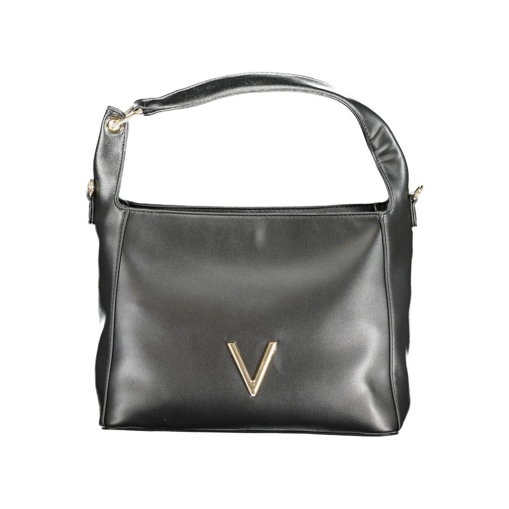 Mario Valentino Nero Polyurethane Women’s Bag 100% Authentic – VA-31059