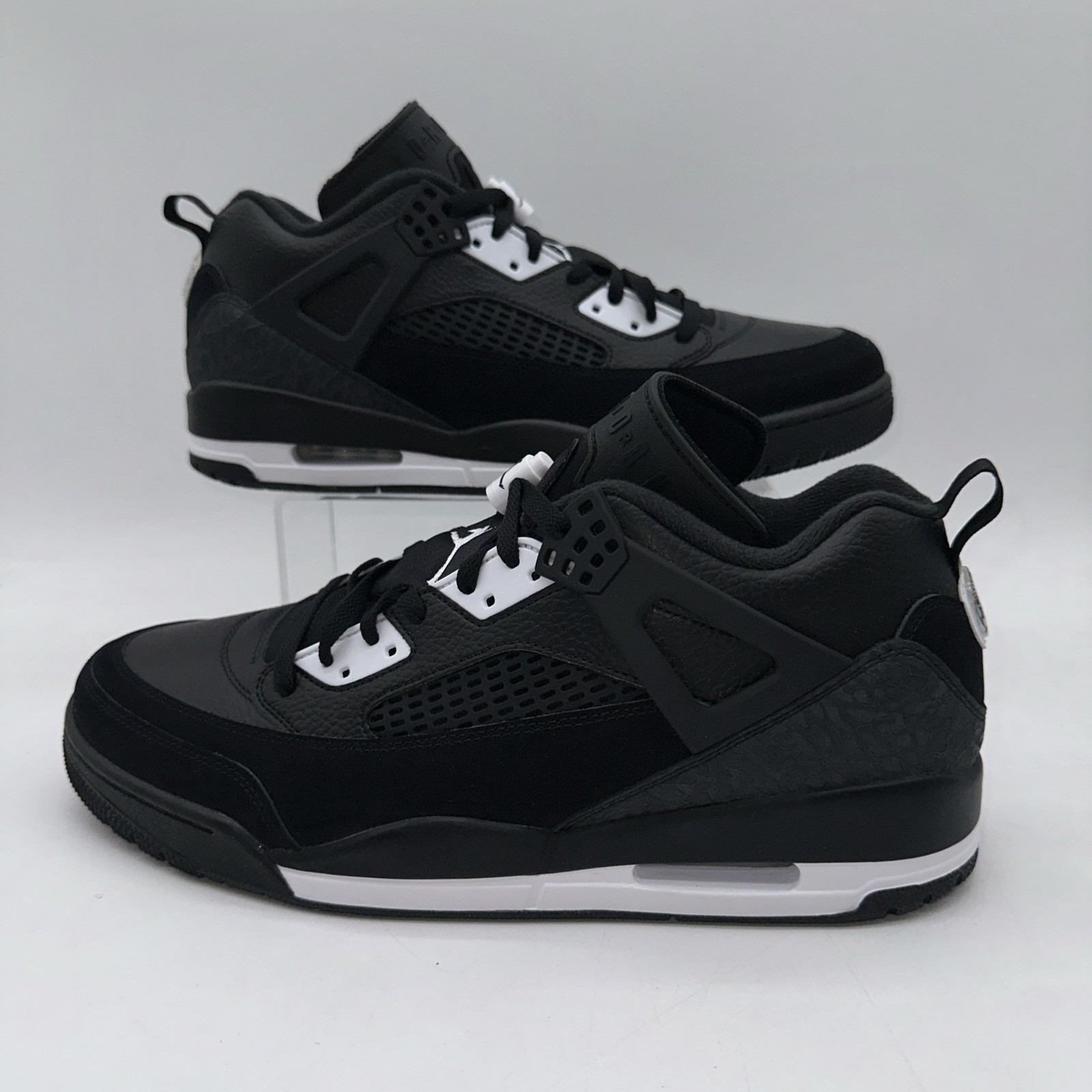 Nike Men’s Size 14 Jordan Spizike Low (FQ1759 010)Black/White Basketball Sneaker