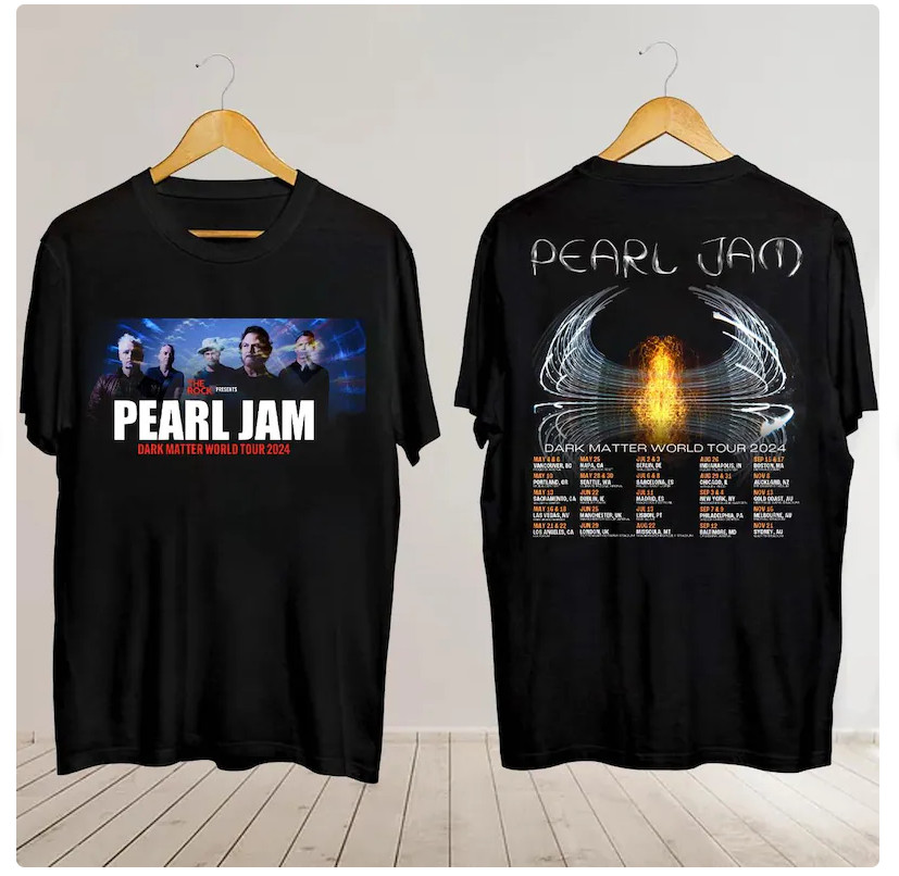 Pearl Jam Dark Matter World Tour Shirt, Pearl Jam Merch, Dark Matter World Tour