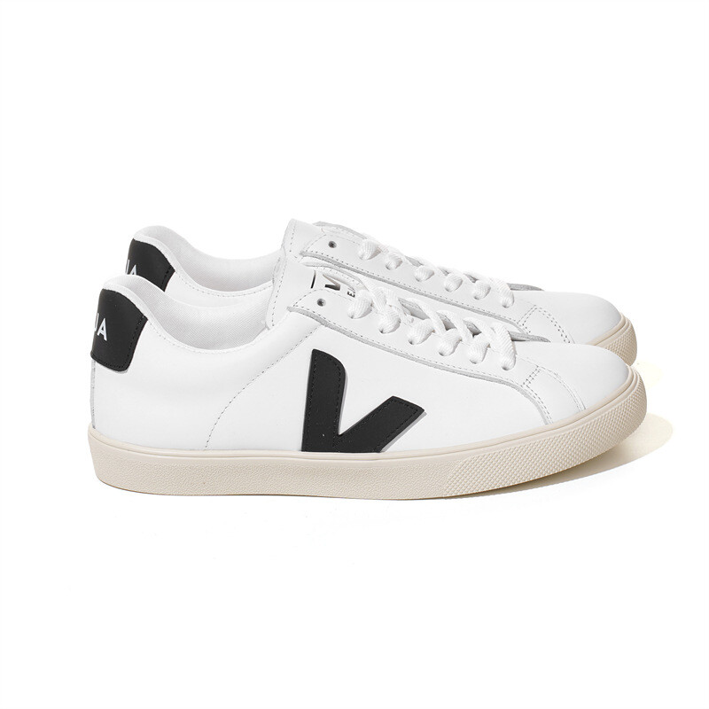 New Collection! Veja Esplar Women/Men Sneaker Extra White / Black, EU 36 – 45