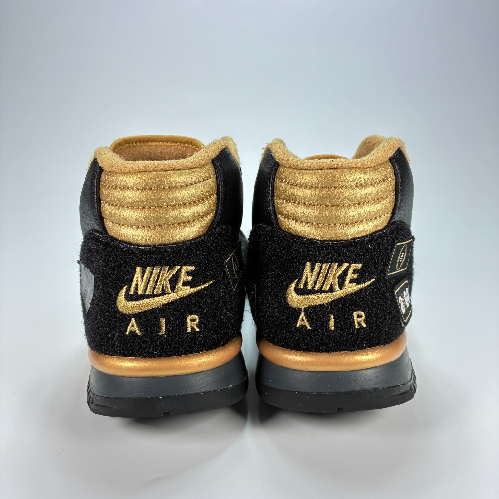 Nike Air Trainer 1 Black College Football Playoffs Pack FJ6196-001 Men’s Size 12
