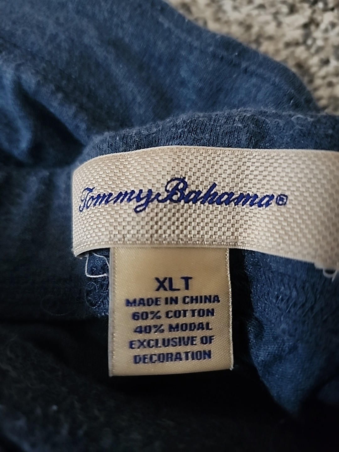 Tommy Bahama Men’s Shorts With Pockets Size XLT Blue