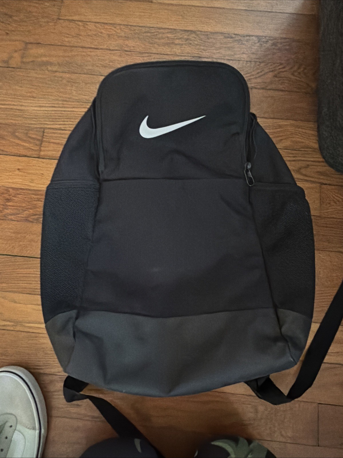 Nike Brasilia 9.5 Training Backpack Black/White Medium 24L
