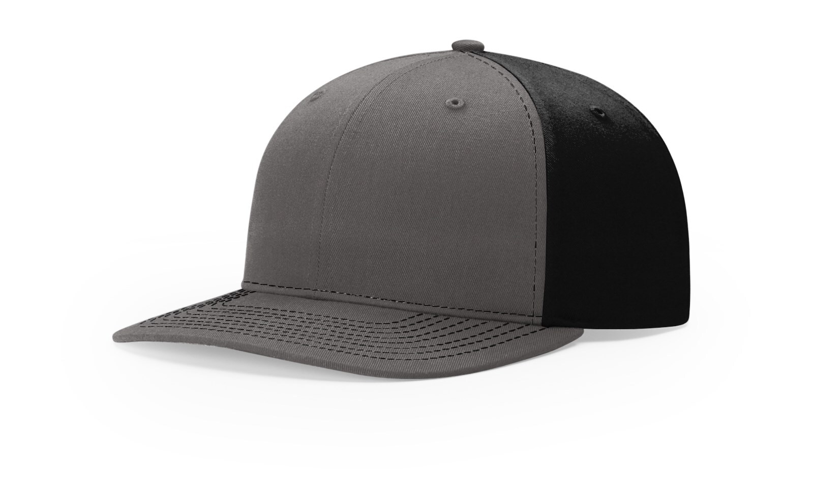 New Richardson 312 Trucker Hat Twill Back No-Mesh Snapback Cap Adjustable OSFM