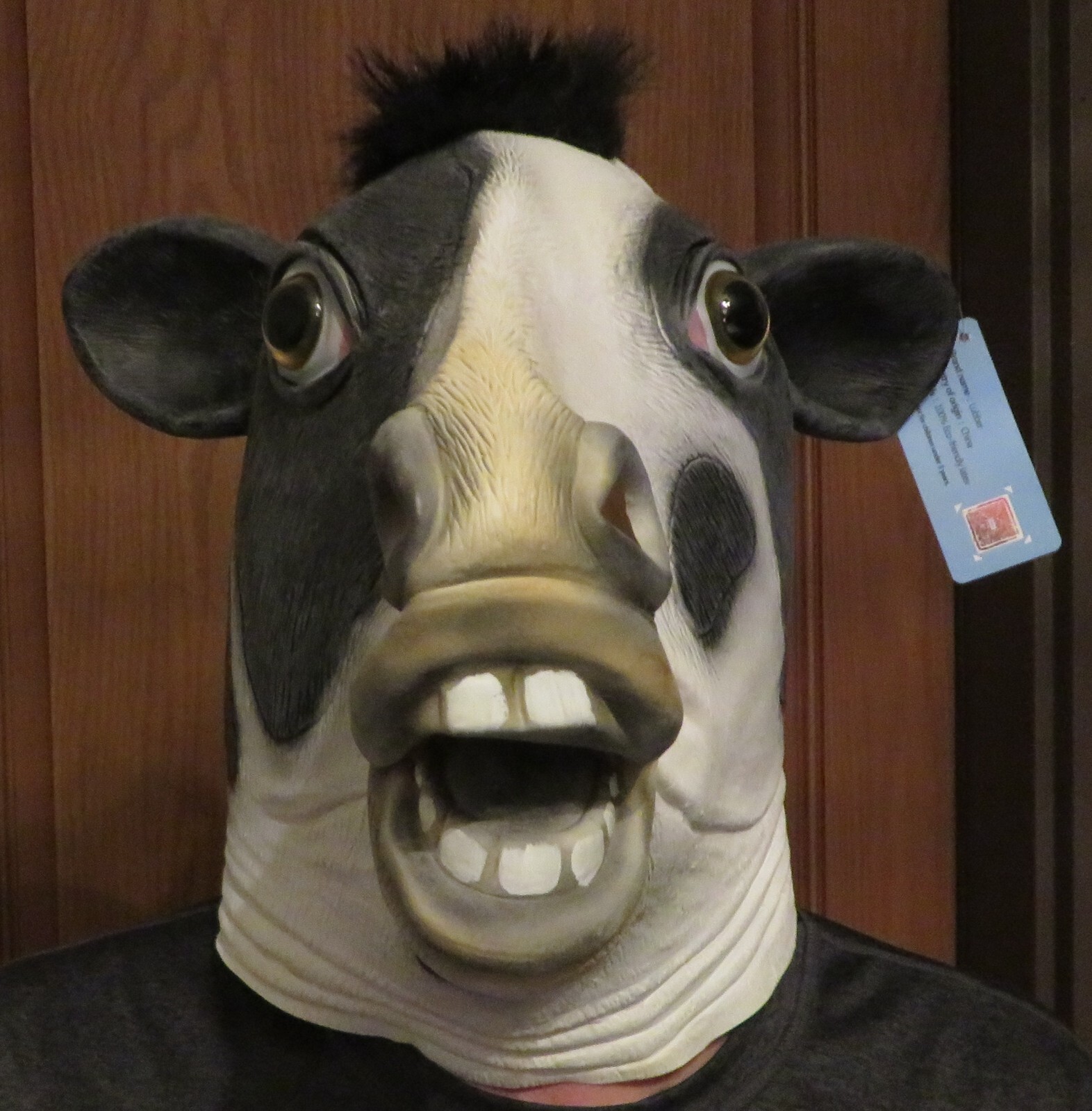 COW Halloween Latex Mask by Lubber