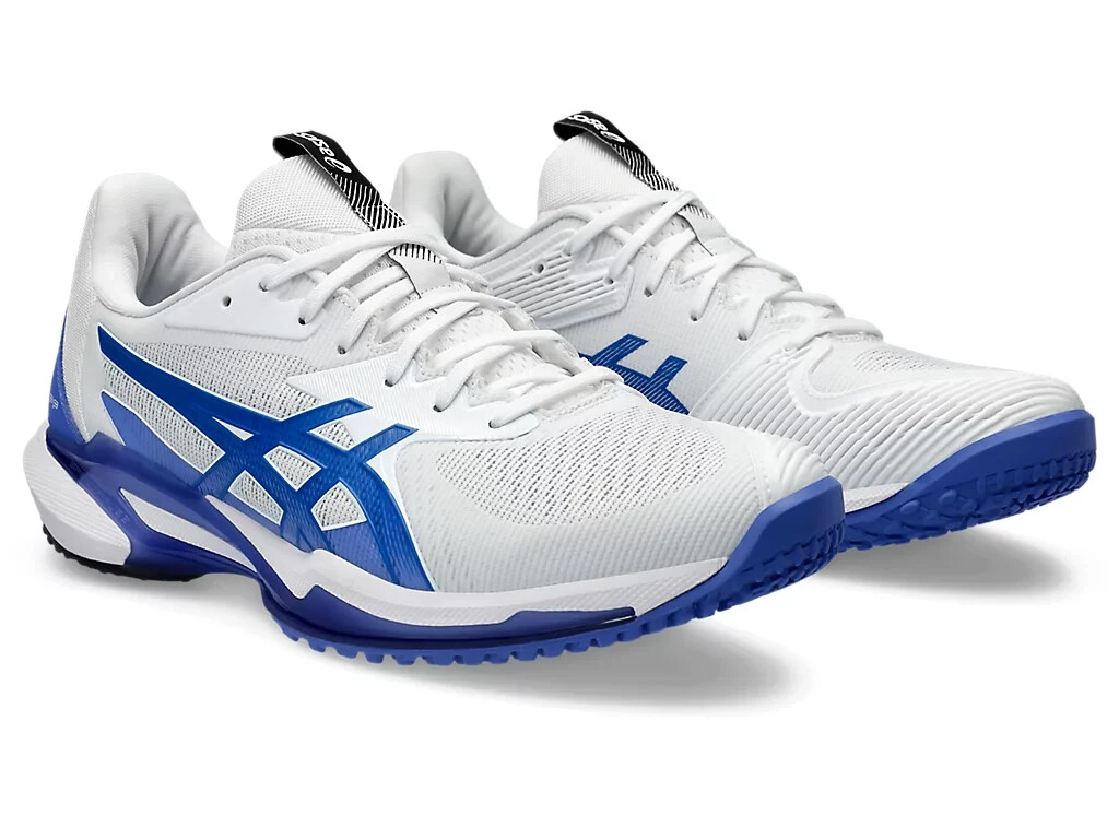 ASICS Men’s Tennis Shoes SOLUTION SPEED FF 3 OC 1041A439-100 White/Tuna Blue