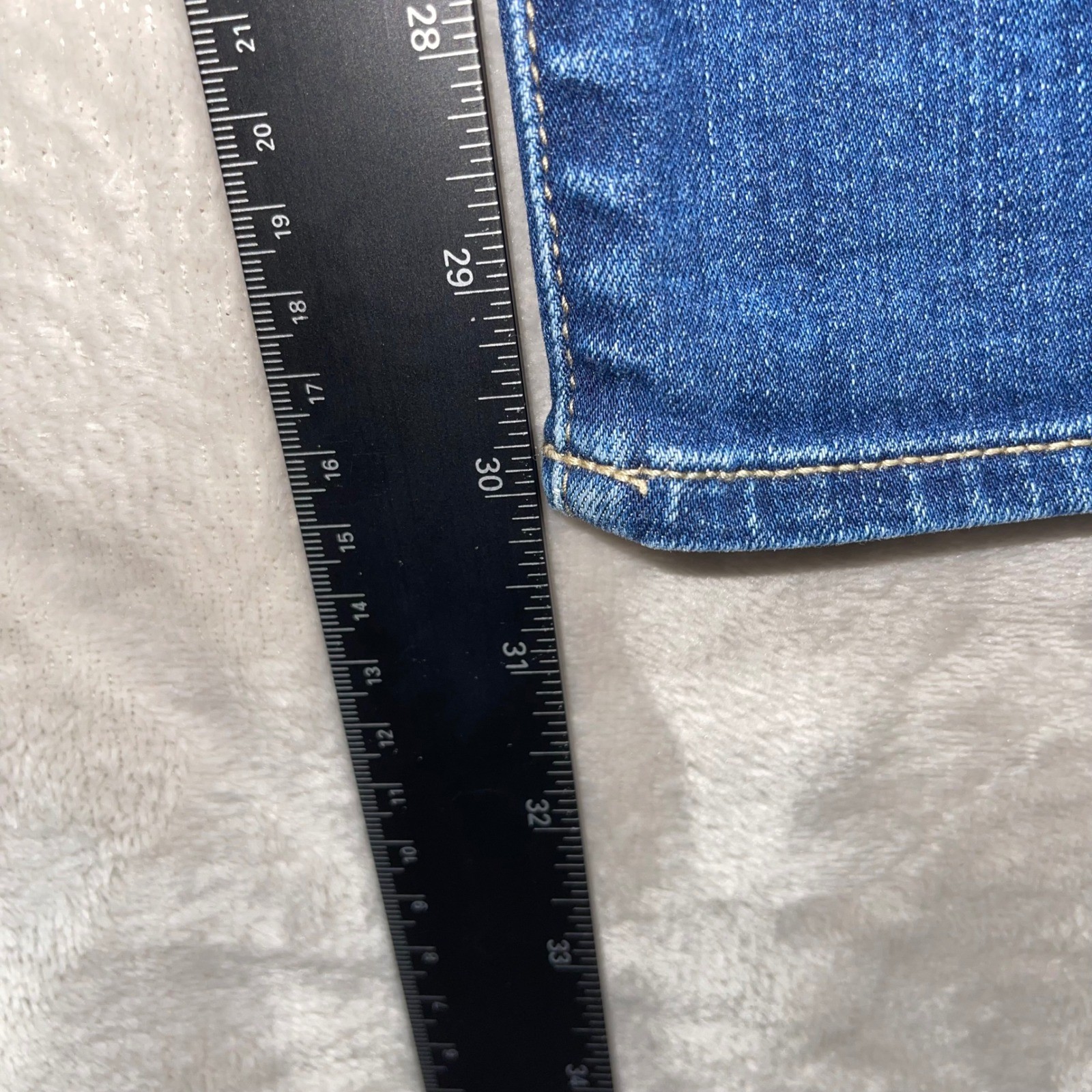 American Eagle Jeans Women 0 Long Super High Rise Jeggings Skinny Blue