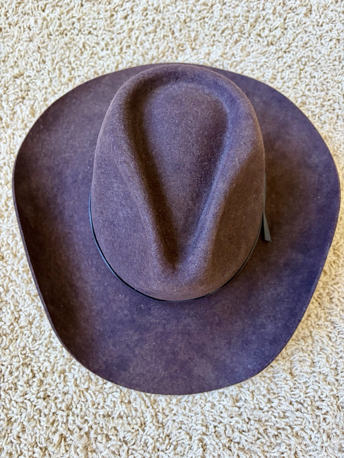 Stallion by Stetson XX Premium Wool Felt Cowboy Western Hat Brown (Size 6 7/8)