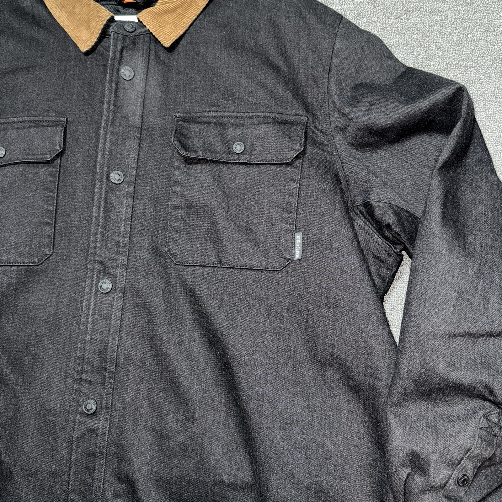 Harley Davidson Men’s 3XL Operative 2.0 Riding Sherpa Lined Shirt Jacket Black