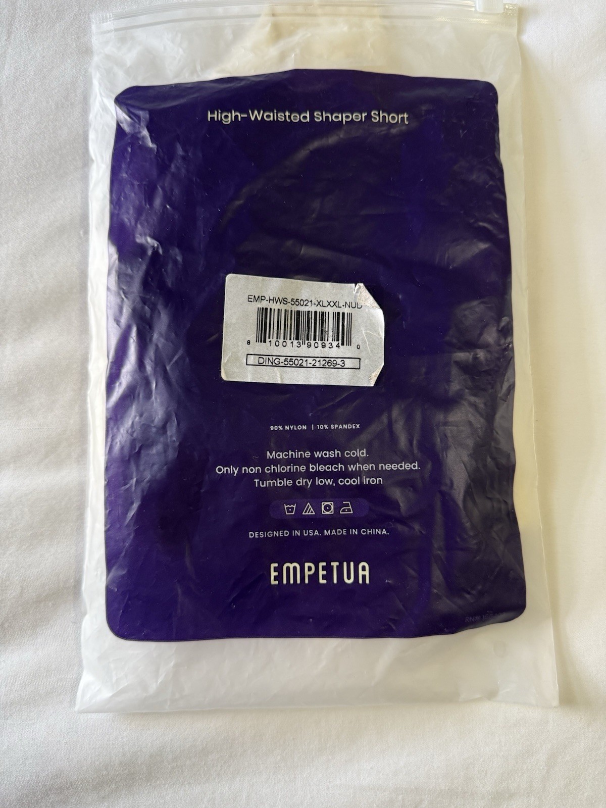 NWT Empetua By Shapermint High Waisted Shaper Shorts Sz XL-2XL Shapewear