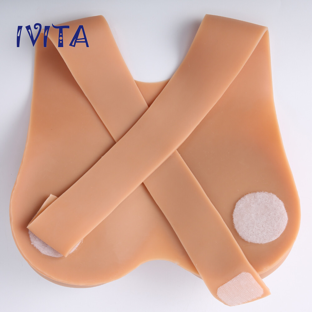 EE Cup Lifelike Soft Silicone Breast Forms Transgender Crossdresser Fake Boobs