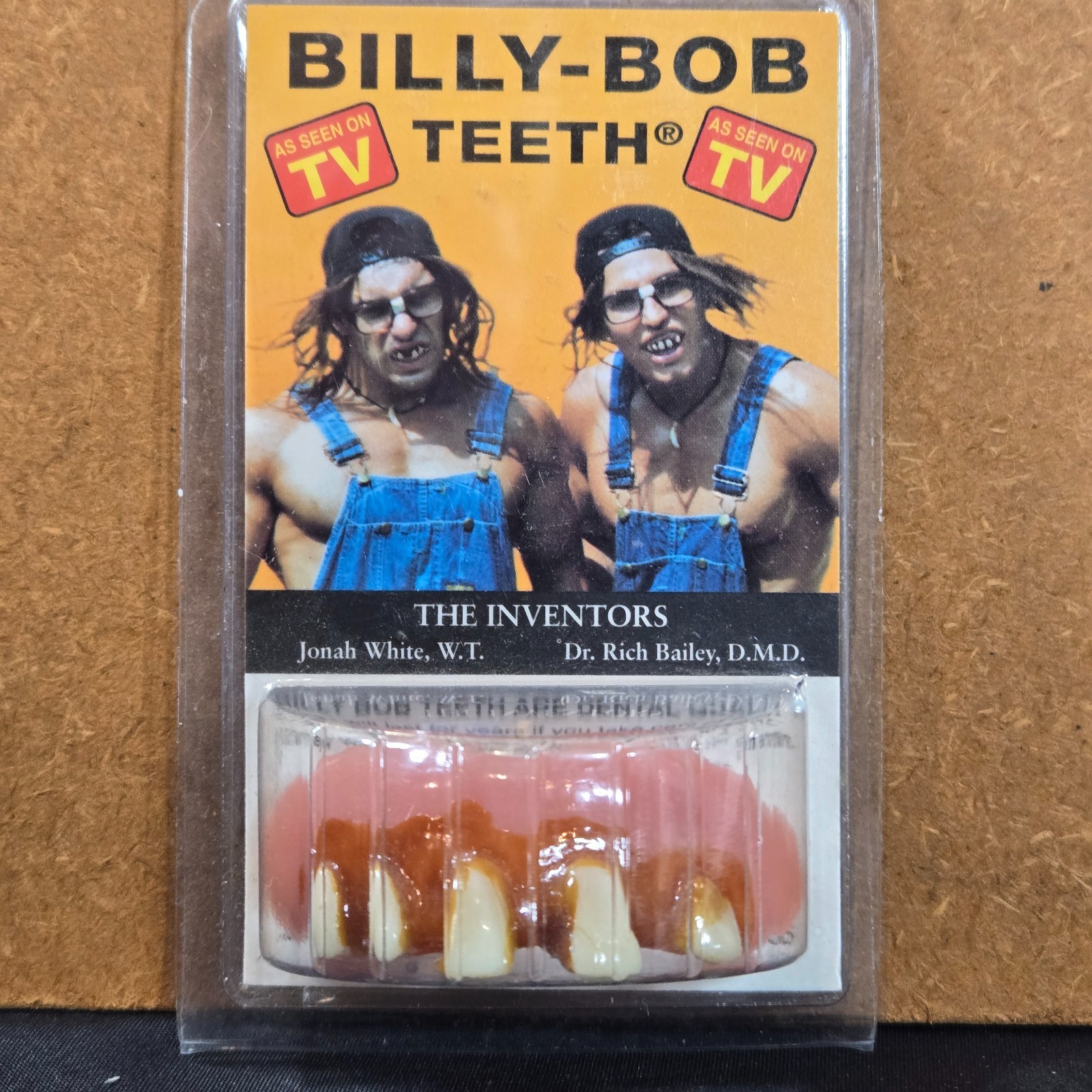 Original Vintage Billy Bob Teeth As Seen on TV in Package