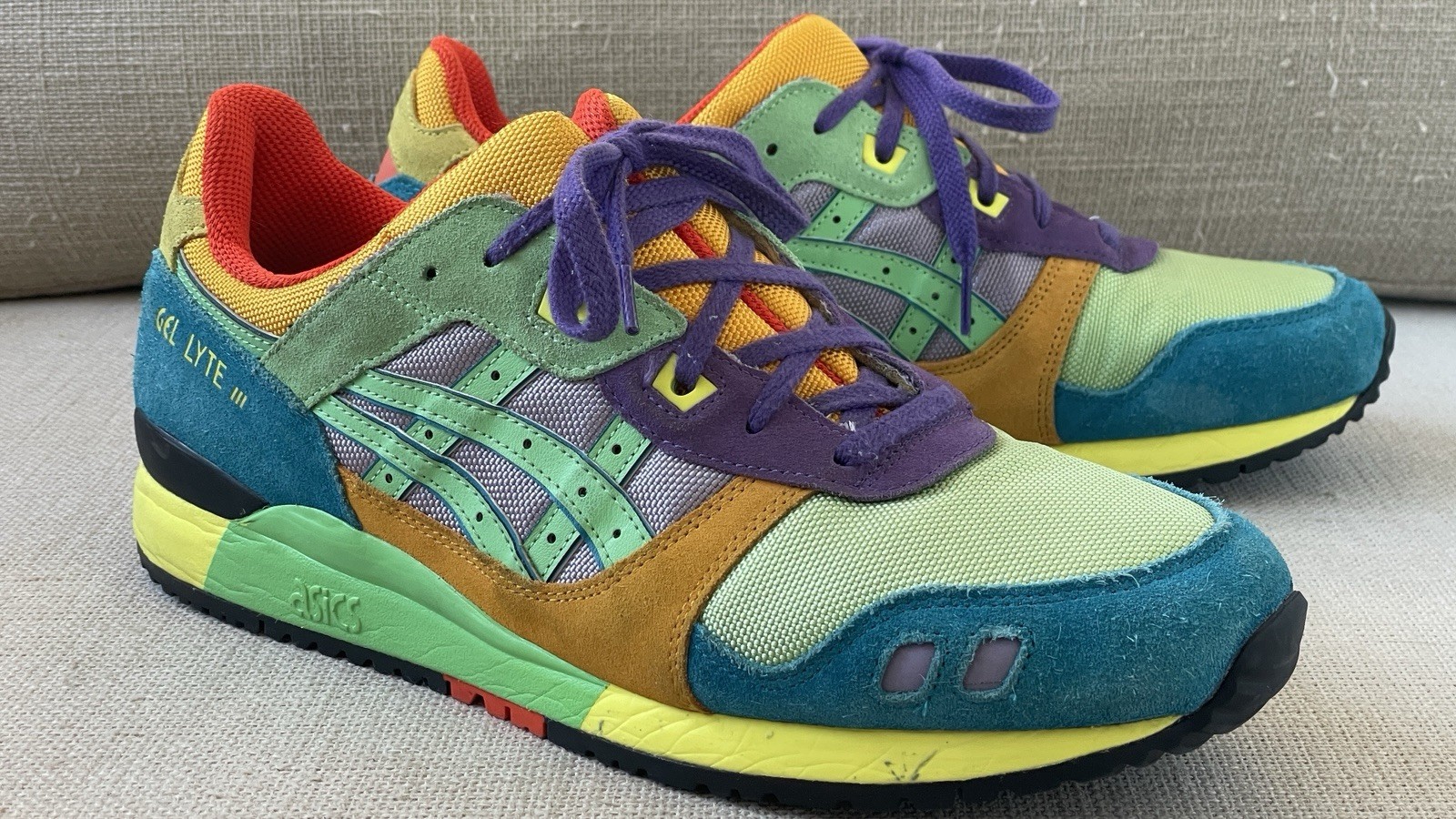 ASICS Sz 12 / 46.5 Gel-Lyte III OG “Day Lyte Pack” Sneakers
