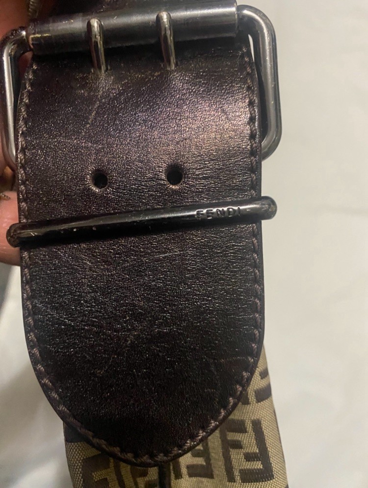 FENDI Zucca oyster Hobo Bag