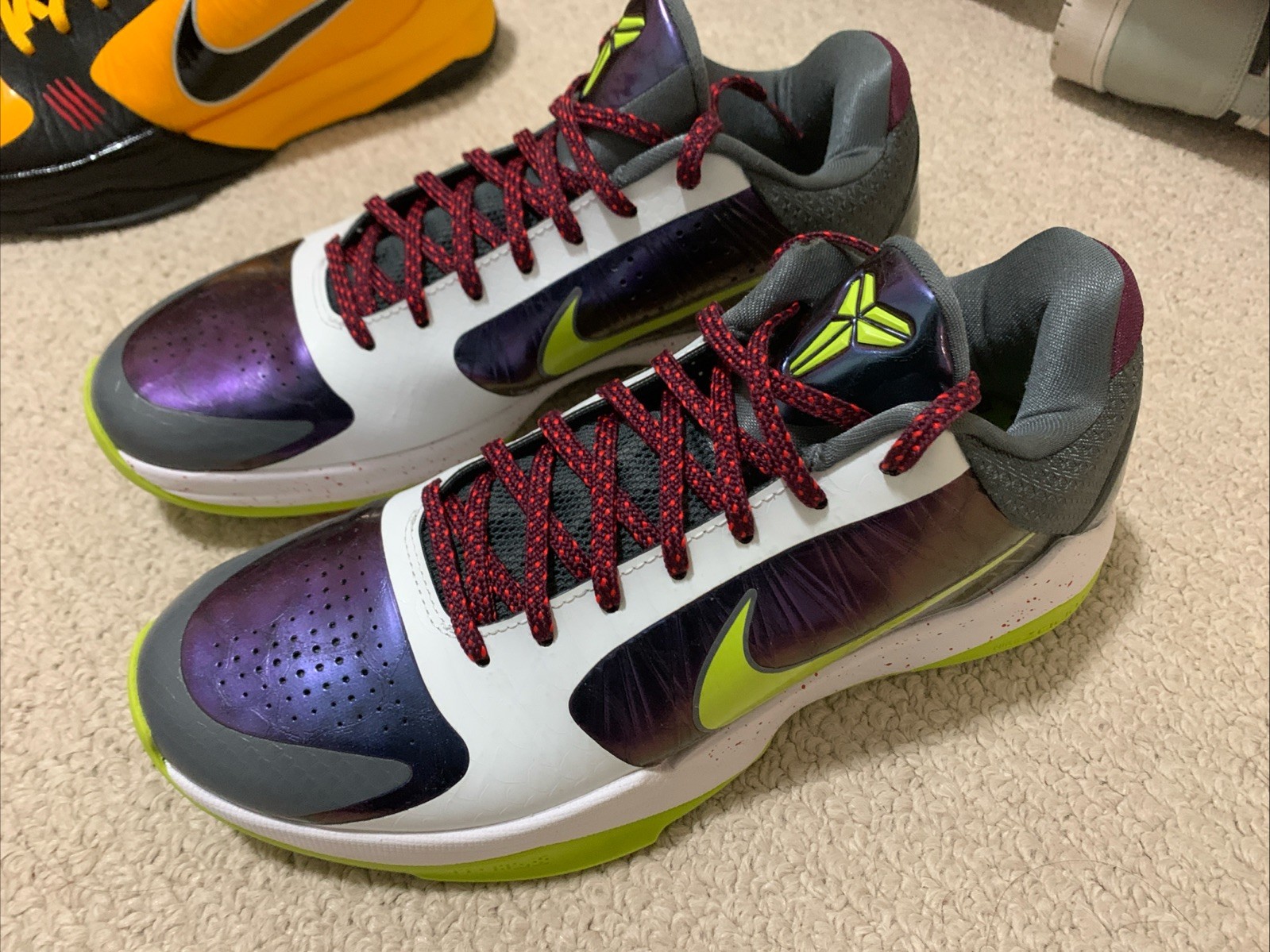 Two Pair Package – Nike Kobe 5 Protro Chaos & Kobe 5 Bruce Lee – US Men Size 10