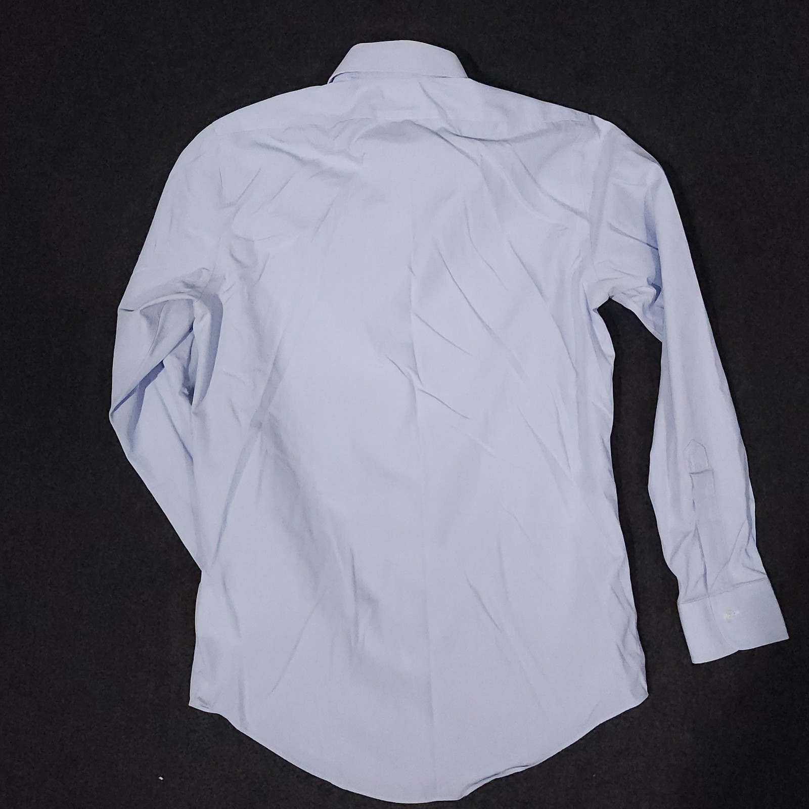 Brooks Brothers Stretch Oxford Button Down Shirt Mens 14.5-32 Slim Blue Non Iron