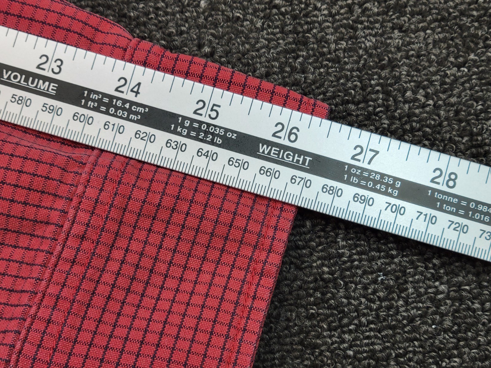 Tyndale FR Button Shirt Mens 2XLN Red Flame-Resistant CAT 2 ARC Rating 9.1 USA