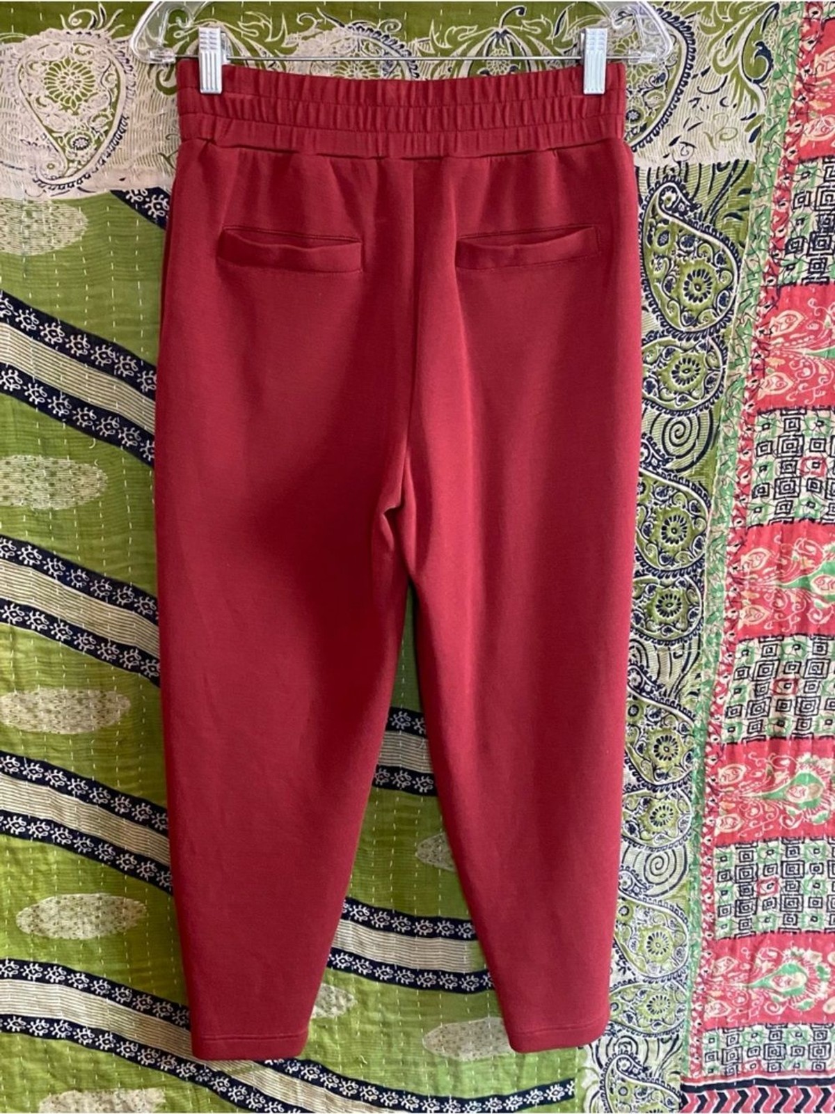 Varley DoubleSoft Russet Brown The Slim Pants Size Small 25″ Bestselling Style