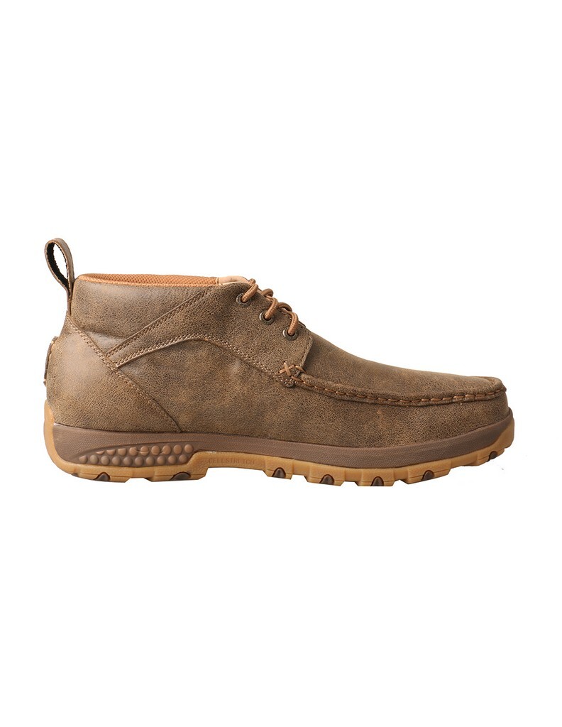 Twisted X Casual Shoes Mens Driving Moc Leather Lace Up Bomber MXC0001