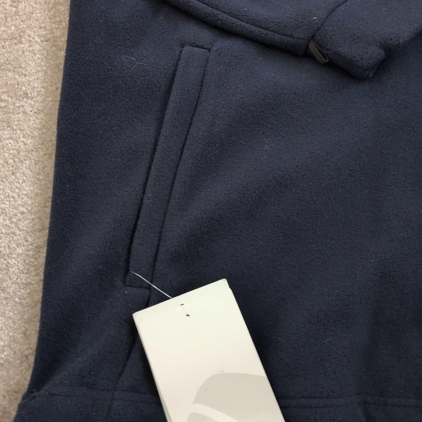 Regatta Thor III navy men’s full-zip anti-pill quick-dry fleece #TRF532 XXL