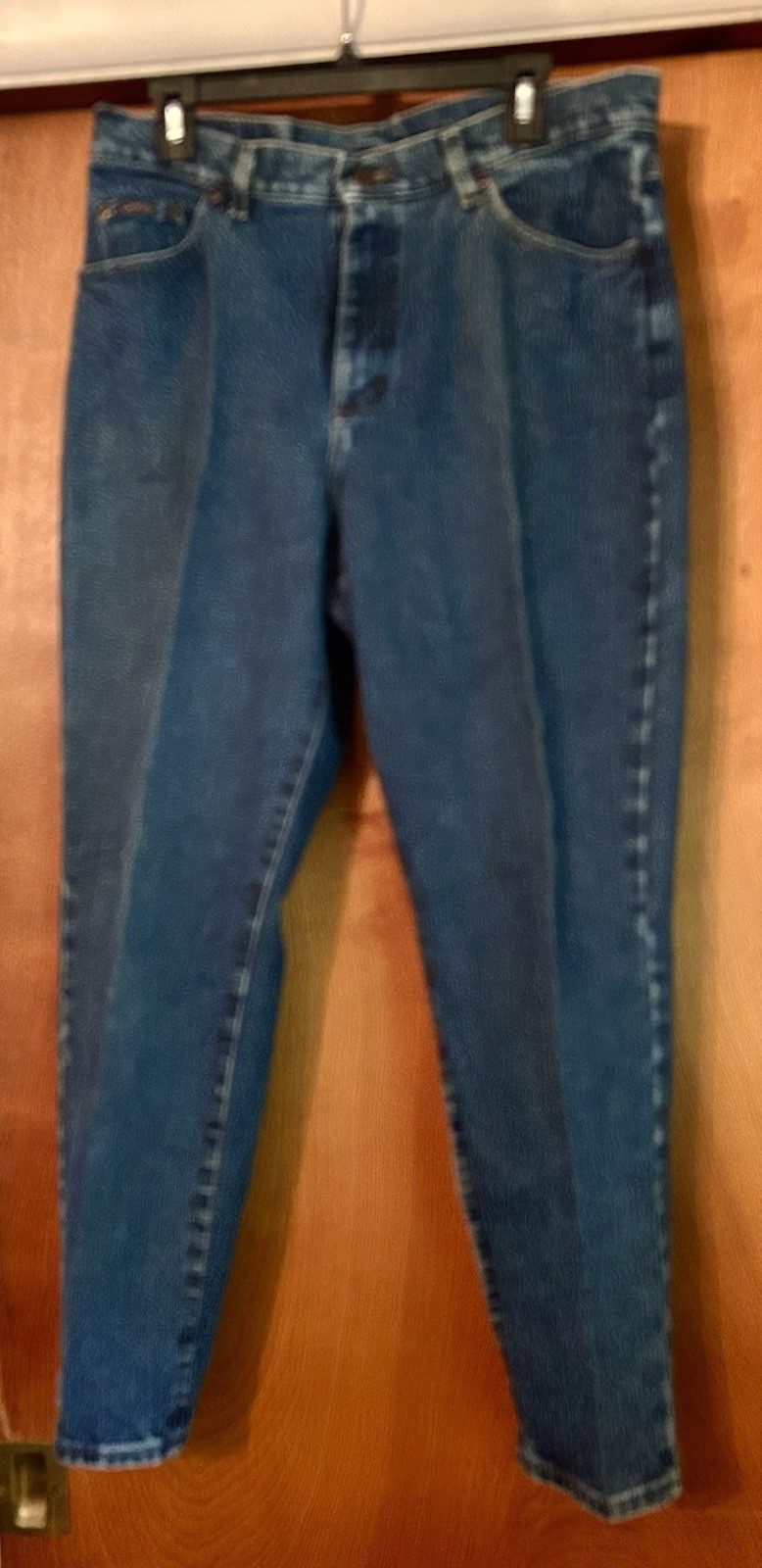 Riders Women’s Blue Denim Jeans Petite 16PET 5-Pocket Coin Pocket Logo